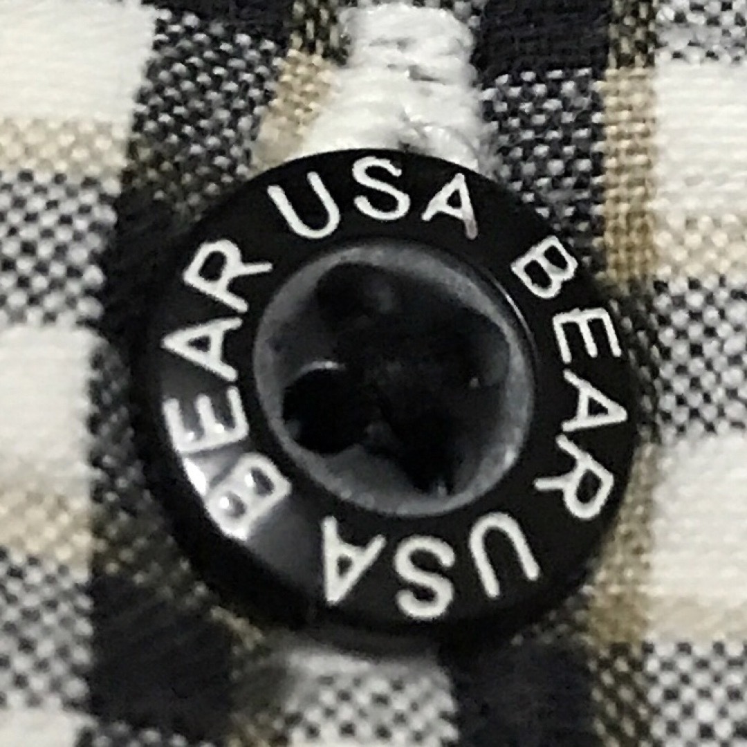 Bear USA(ベアー)のBear USA(ベアー)メンズ半袖ボタンダウンシャツ  LL ギンガムチェック メンズのトップス(シャツ)の商品写真