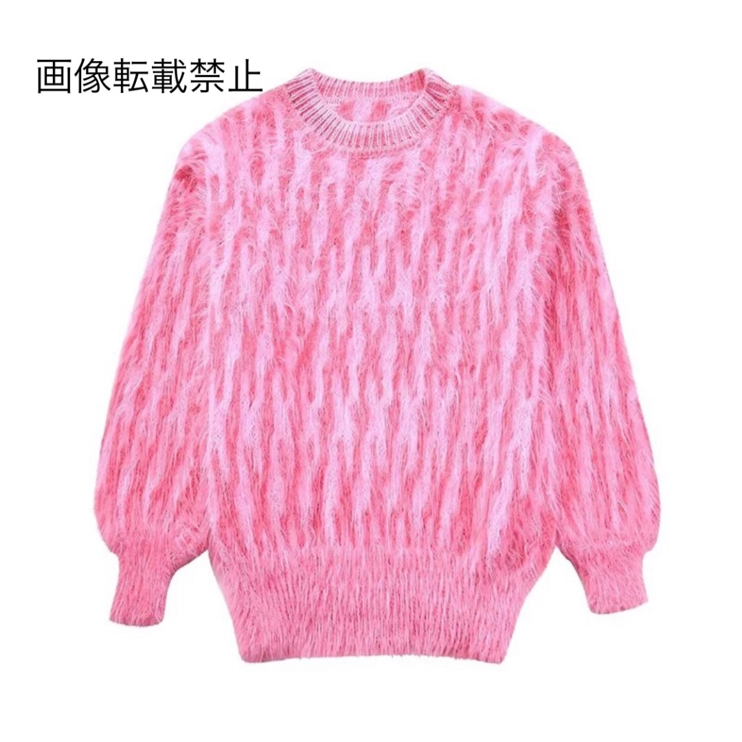 🤎10月新作🎻12429◇pink ピンク モヘア ニット セーターの通販 🤎10月新作🎻12429◇pink ピンク モヘア ニット セーターの通販