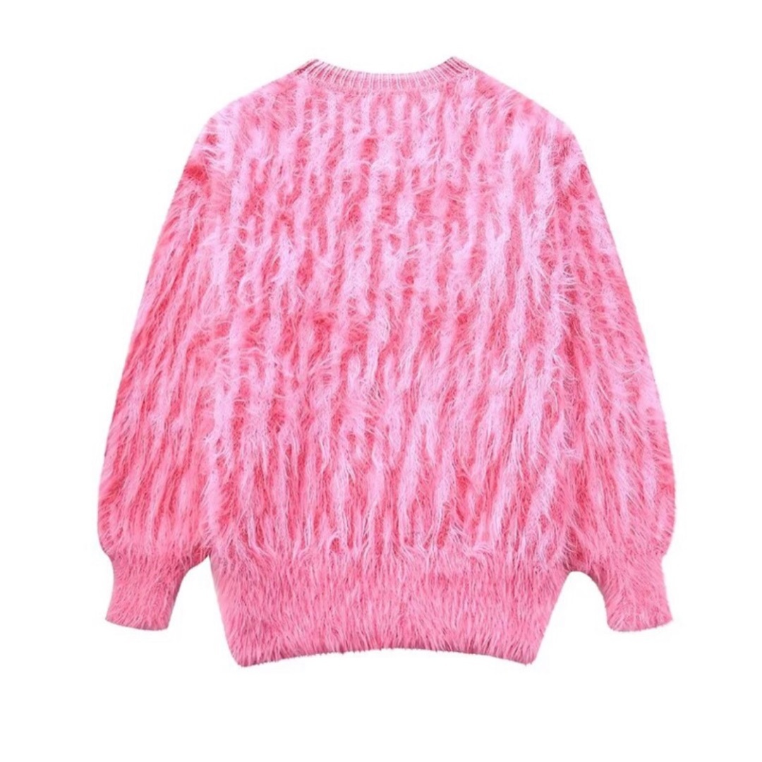 🤎10月新作🎻12429◇pink ピンク モヘア ニット セーターの通販 🤎10月新作🎻12429◇pink ピンク モヘア ニット セーターの通販