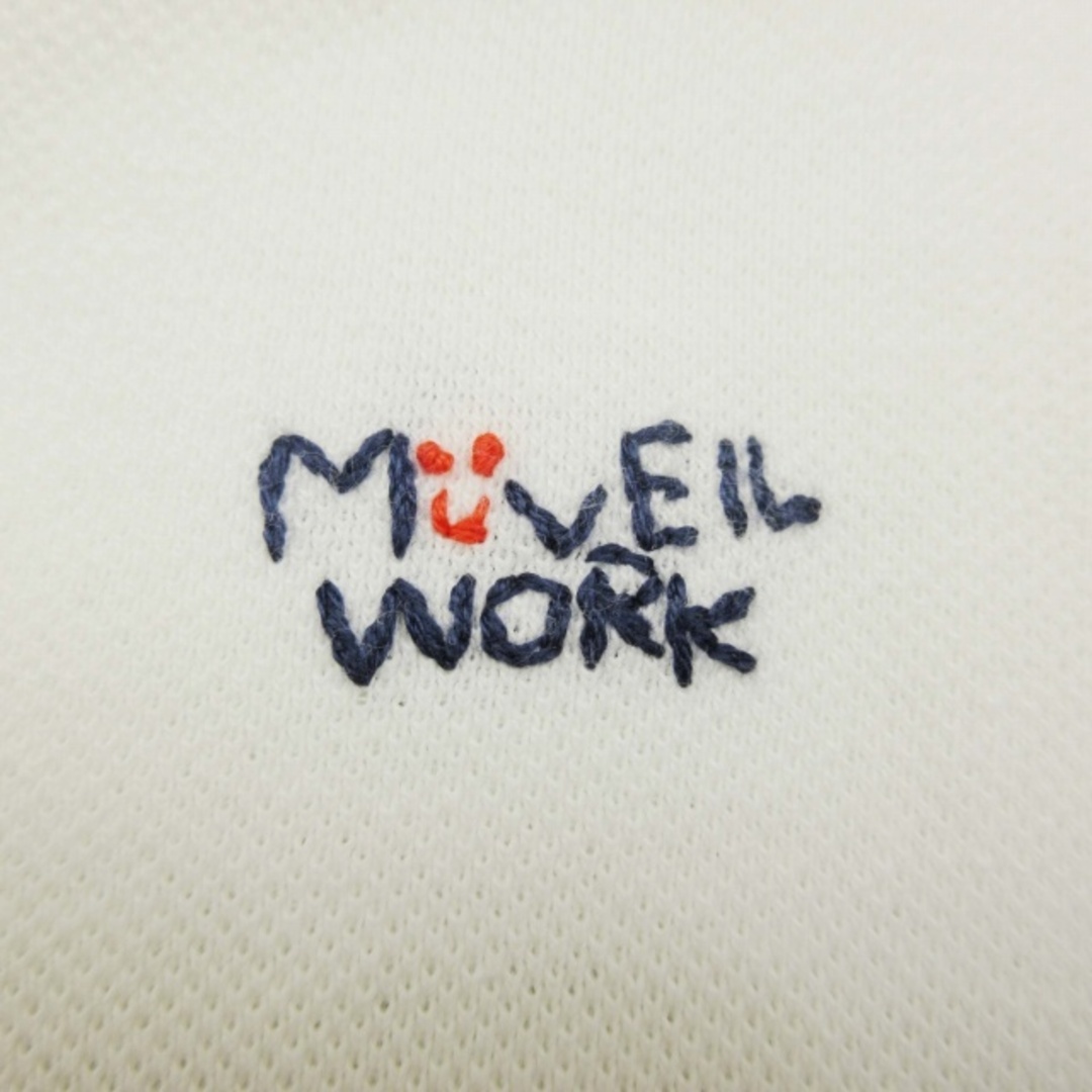 MUVEIL WORK(ミュベールワーク)のミュベールワーク MUVEIL WORK フリル ポロシャツ 半袖 鹿の子 レディースのトップス(ポロシャツ)の商品写真