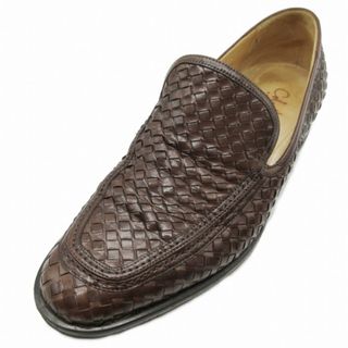 コールハーン(Cole Haan)のコールハーン コレクション レザー 編み込み スリッポン ローファー シューズ(スリッポン/モカシン)