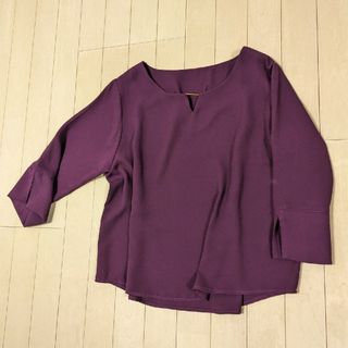 セシール(cecile)のみんさま専用　LLサイズ　カットソー×2(カットソー(長袖/七分))