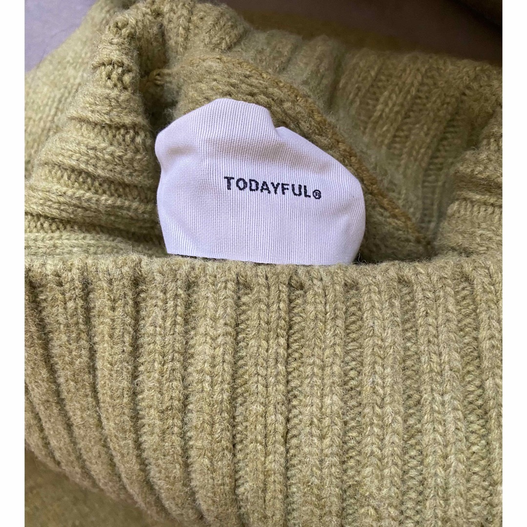 TODAYFUL  "Heavy Turtle Knit"ヘビータートルニット 5