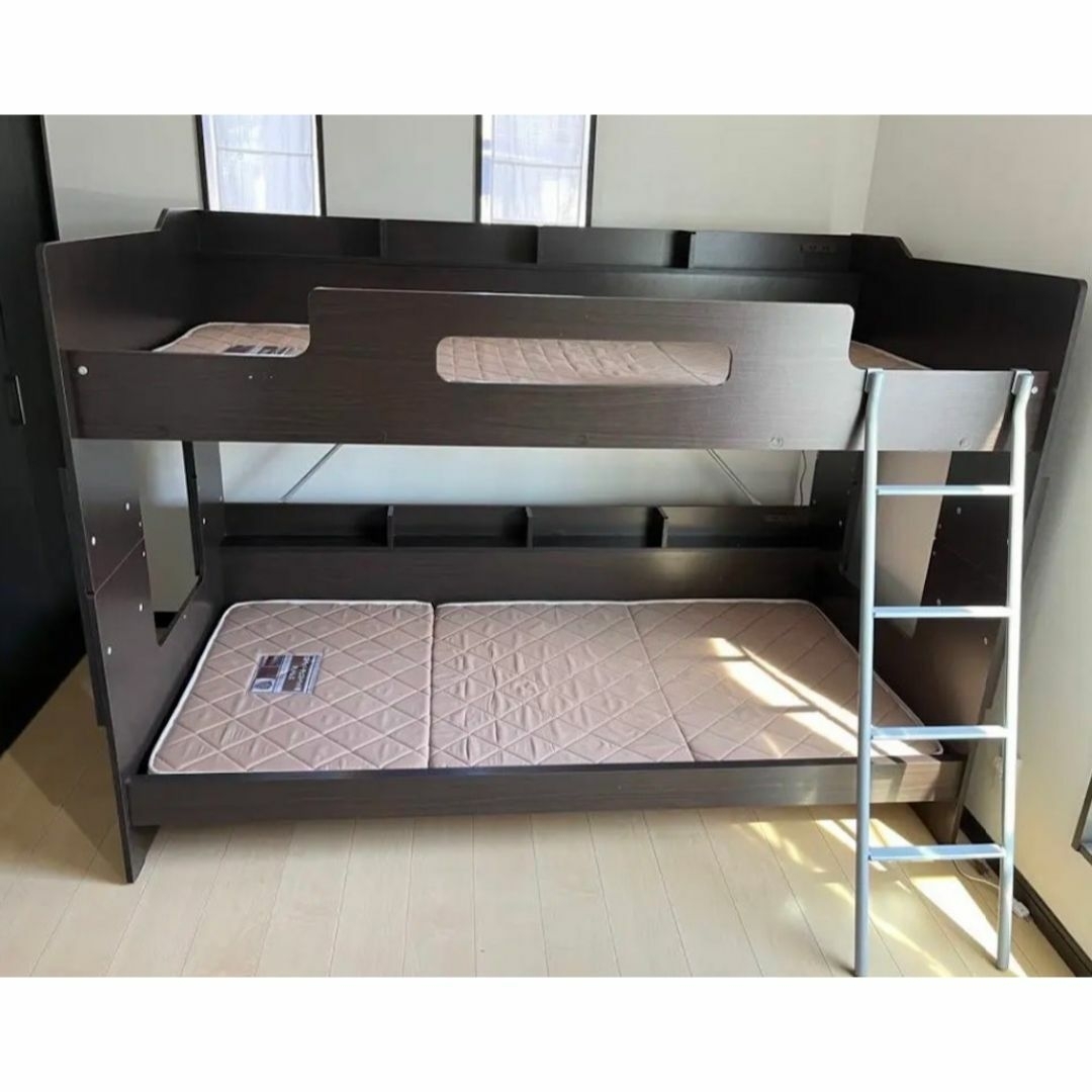 IKEA - 配送、組み立て可能 木製2段ベッド 直接取引限定の通販 by 
