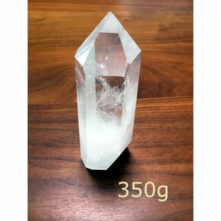 ファントムクリスタル　幽霊水晶・幻影水晶・山入り水晶 幻影水晶 350g(置物)