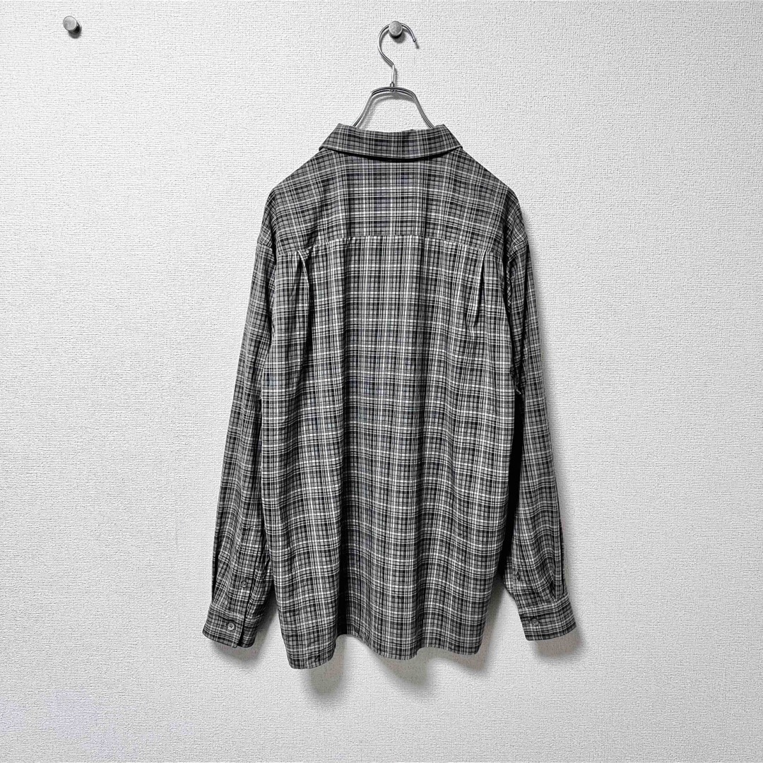 AURALEE SUPER LIGHT WOOL CHECK SHIRTS 1