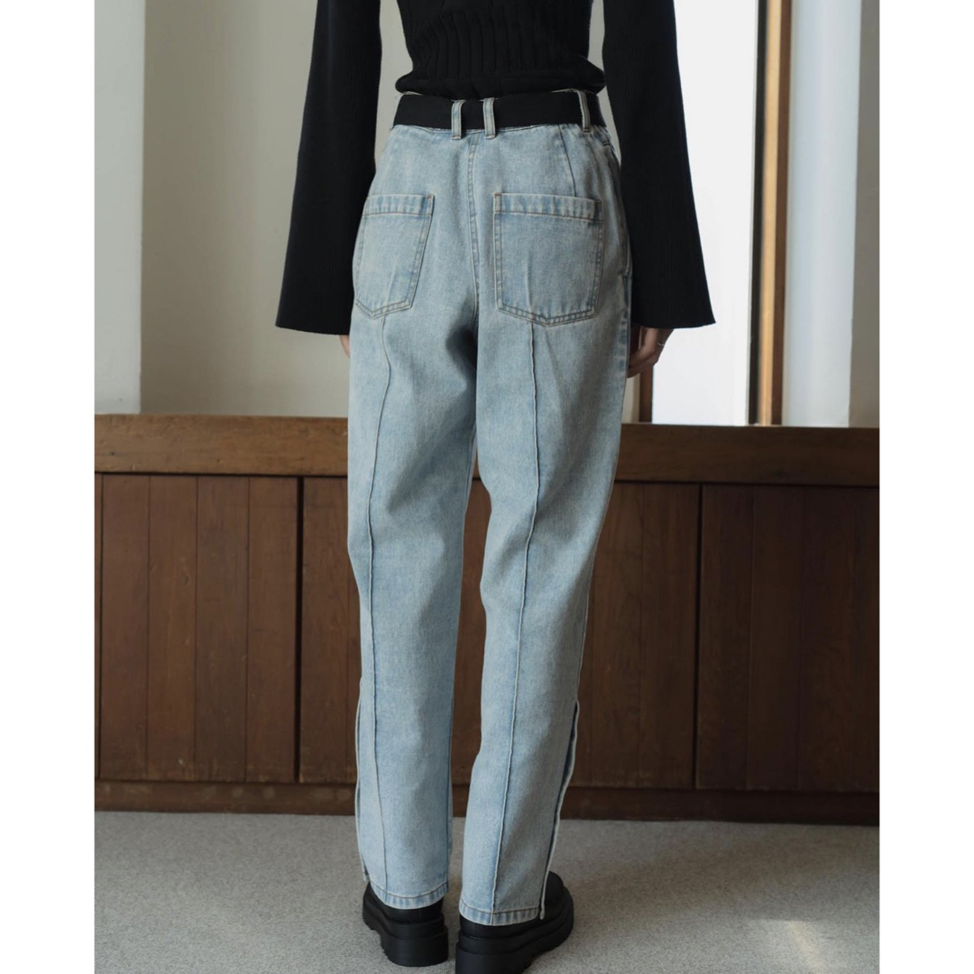 タイムセール【knuth marf】slit belt slacks pants