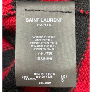 15AW サンローランパリ ボーダーニット Sサイズ セーター エディスリマン-