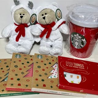 スターバックス(Starbucks)の【新品未使用】Starbucks ホリデー☃︎クリスマスパーティーセット☆(ノベルティグッズ)