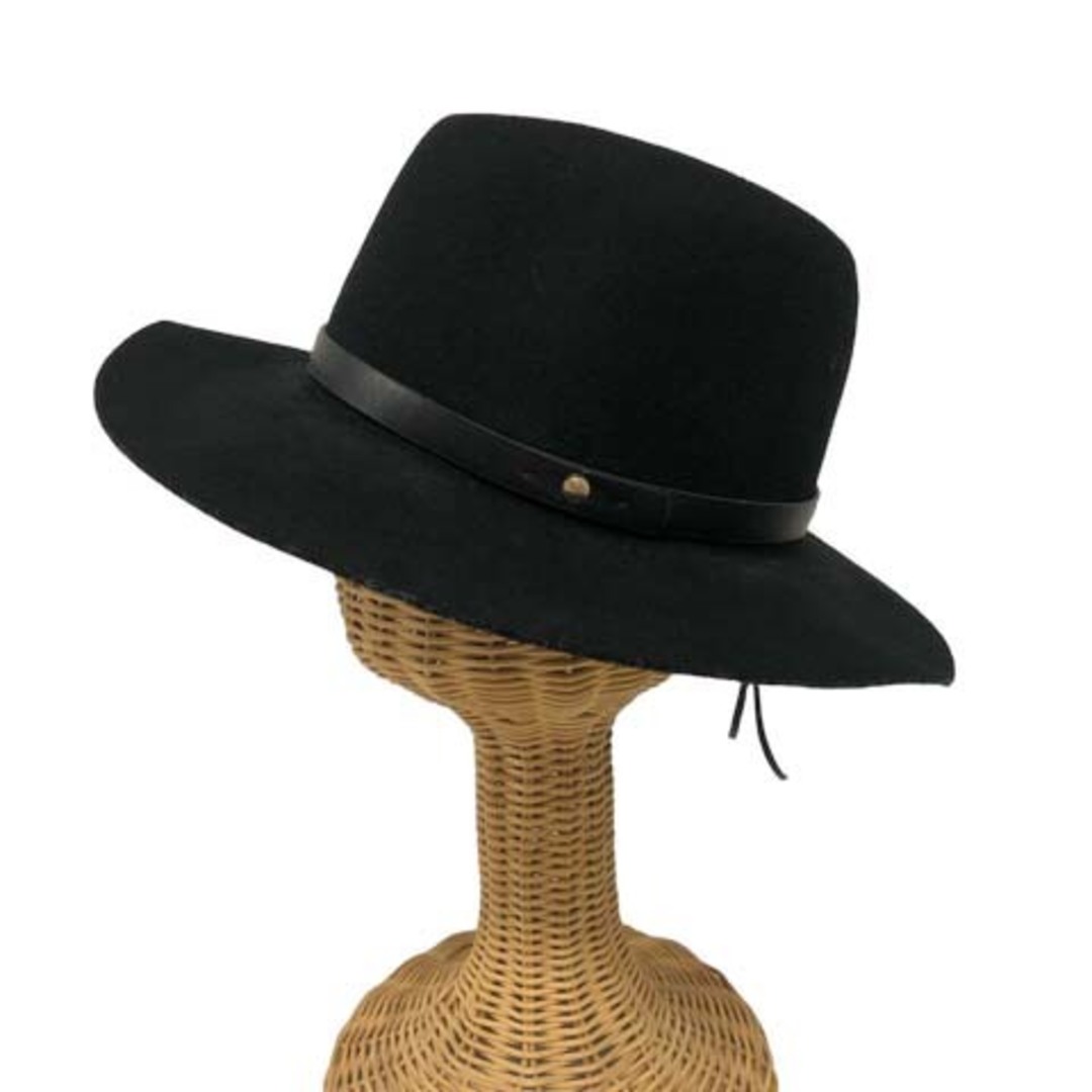 ROSSO(ロッソ)のロッソ ROSSO アーバンリサーチ ハット 中折れ帽 帽子 ウール ブラック メンズの帽子(その他)の商品写真
