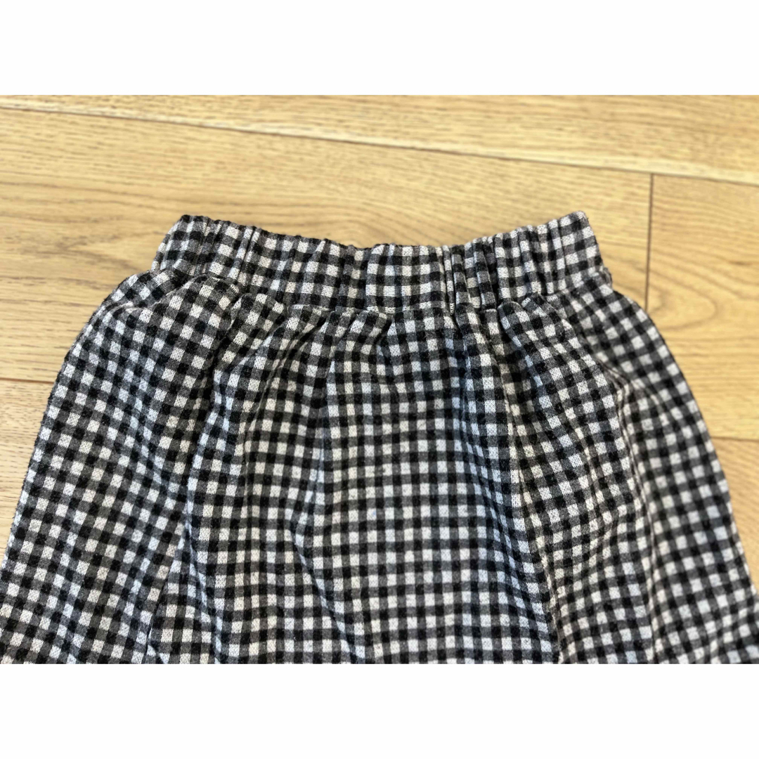 ZARA KIDS(ザラキッズ)のZARA KIDS ギンガムチェックのフレアスカート　送料無料❗️ キッズ/ベビー/マタニティのキッズ服女の子用(90cm~)(スカート)の商品写真