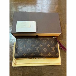 ルイヴィトン(LOUIS VUITTON)のLOUIS VUITTON ポルトフォイユアデル　箱、ショッパーつき　長財布(財布)