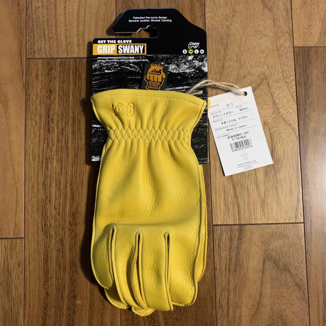 Snow Peak - 新品!グリップスワニー G-1 アウトドアレザーグローブ M