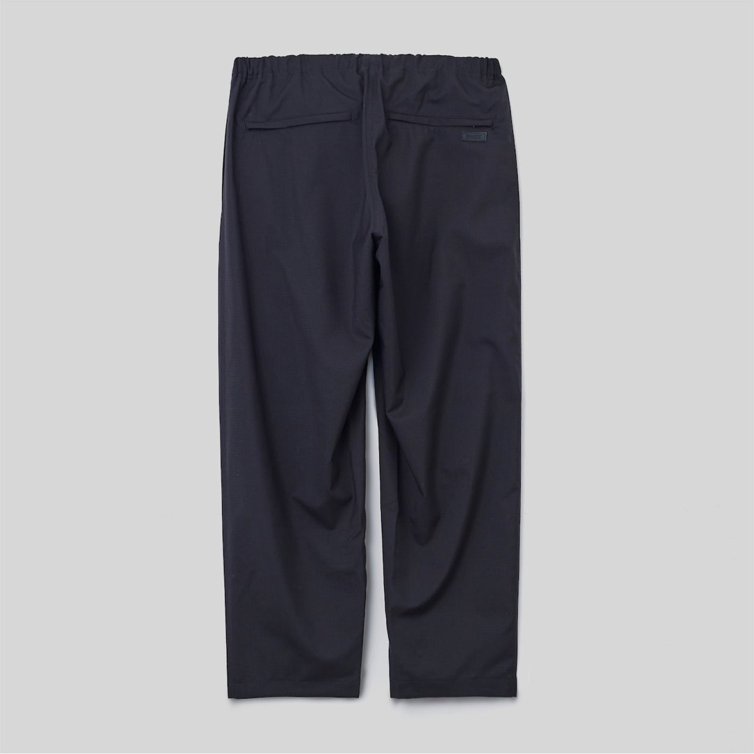 1LDK SELECT - WOOL BLEND RIP STOP EASY PANTS (BLACK)の通販 by ...