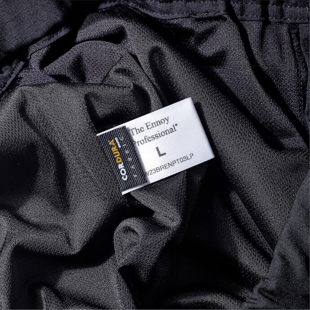 1LDK SELECT - WOOL BLEND RIP STOP EASY PANTS (BLACK)の通販 by ...