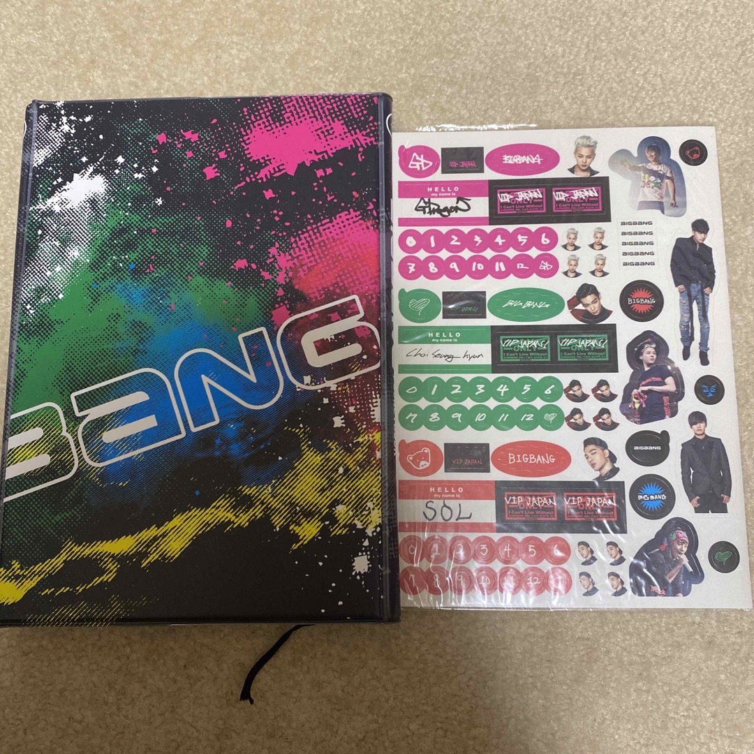 BIGBANG(ビッグバン)のBIGBANG ポケットブック ペンミ グッズ エンタメ/ホビーのタレントグッズ(アイドルグッズ)の商品写真