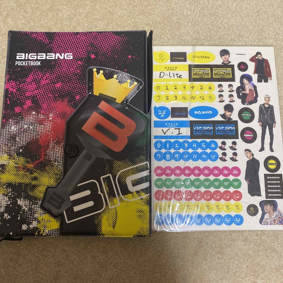 BIGBANG(ビッグバン)のBIGBANG ポケットブック ペンミ グッズ エンタメ/ホビーのタレントグッズ(アイドルグッズ)の商品写真