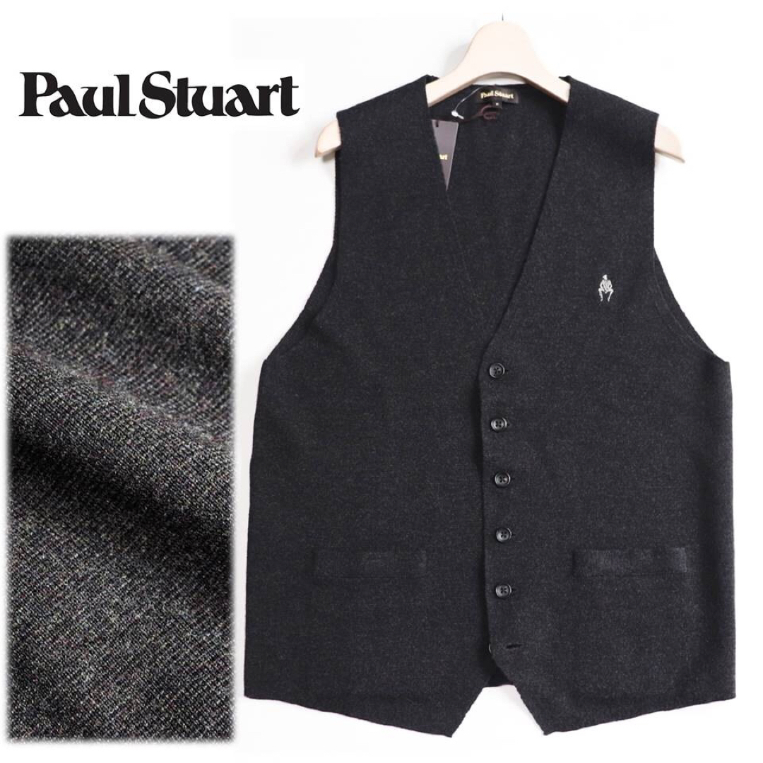 【期間値下未使用品Paul Stuart SPORT』リバーシブルダウンベストM