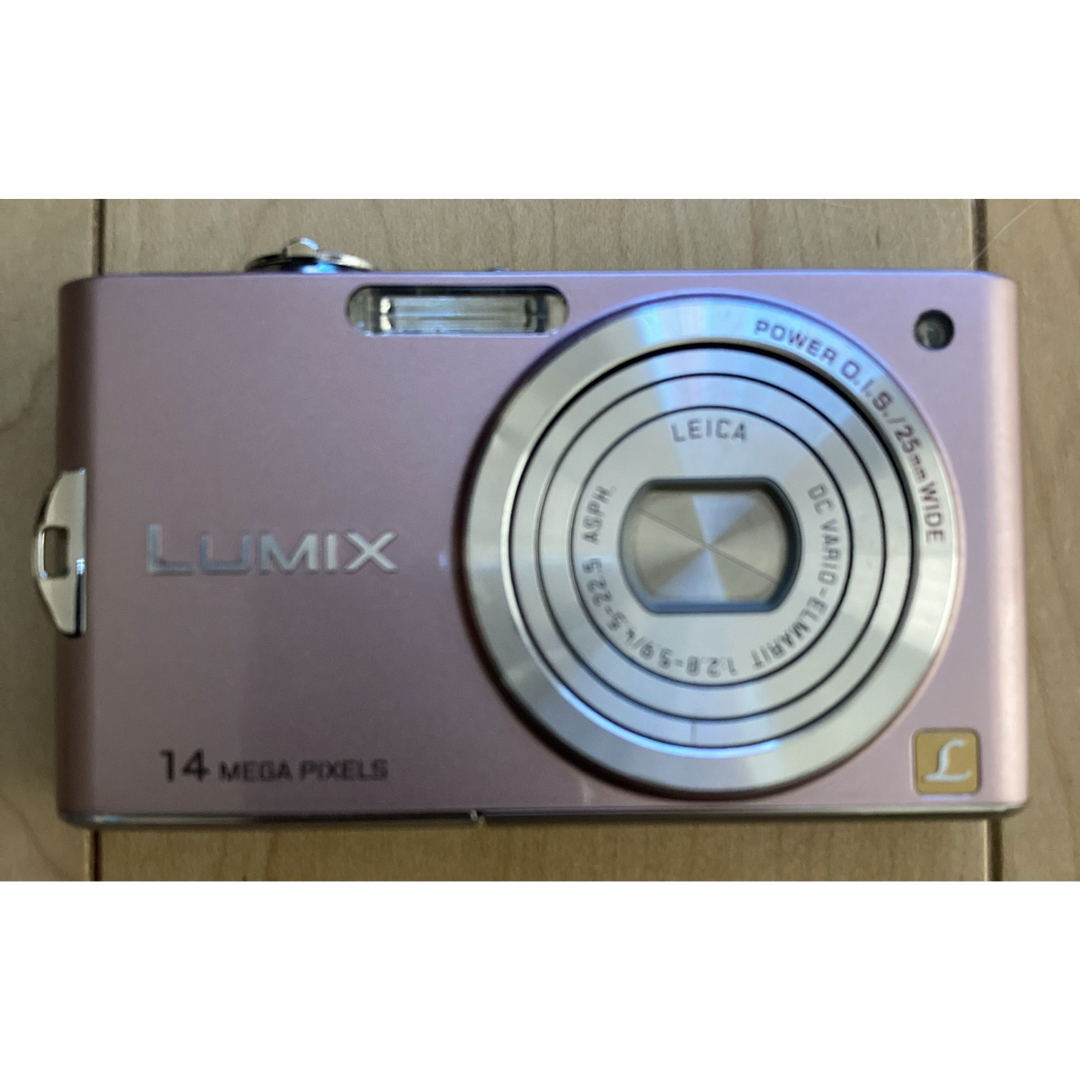 Panasonic デジタルカメラ スイートピンク LUMIX FX DMC-F-