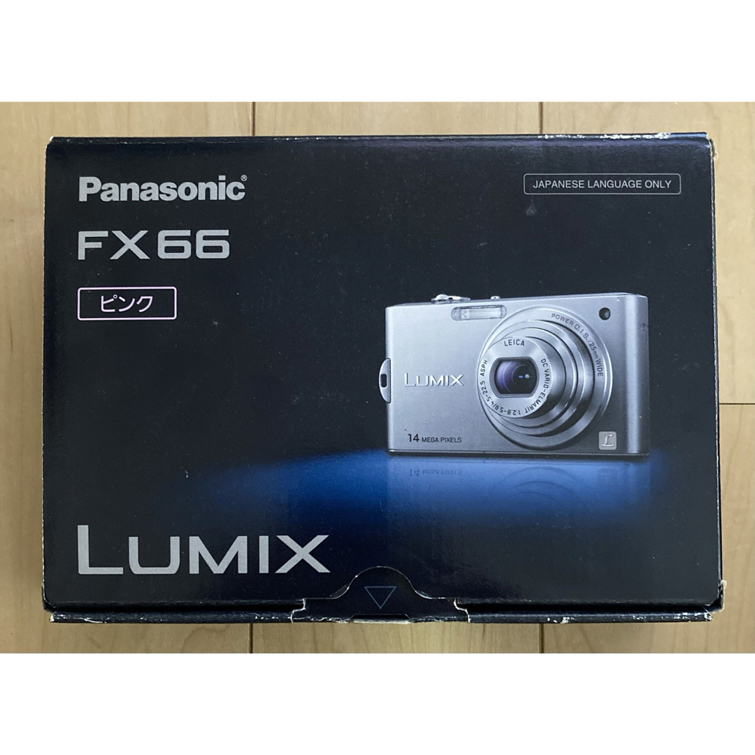 Panasonic デジタルカメラ スイートピンク LUMIX FX DMC-Fコンパクトデジタルカメラ