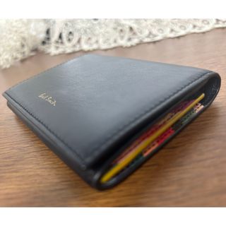 PAUL SMITH ポールスミス レザー カードケース 名刺入れ PSC303 ブルー/ブラック gy