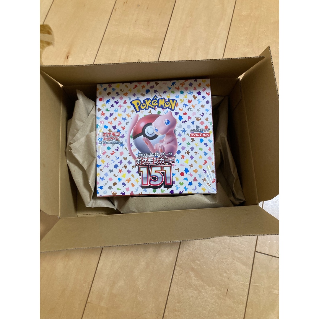 ポケモンカード ポケカ 151 シュリンク付き BOX ポケモンカード ポケカ 151 シュリンク付き BOX