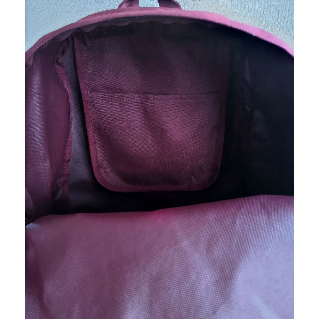 無印良品リュック　レッド レディースのバッグ(リュック/バックパック)の商品写真