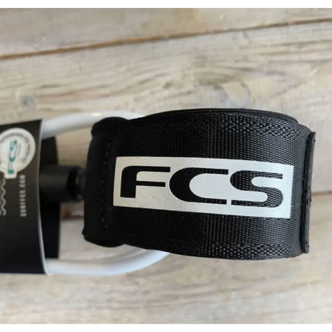 FCS(エフシーエス)のFCS 5ft超軽量リーシュコード ショートCOMP   White/Black スポーツ/アウトドアのスポーツ/アウトドア その他(サーフィン)の商品写真