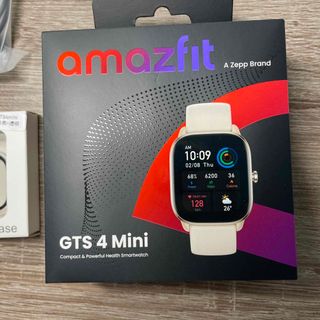 アマズフィット(Amazfit)のAmazfit GTS 4Mini 保護ケース付(腕時計(デジタル))