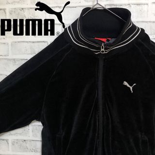 PUMA セットアップ ストライプ織り ロゴ刺繍 ビッグロゴ 上下サイズ違い