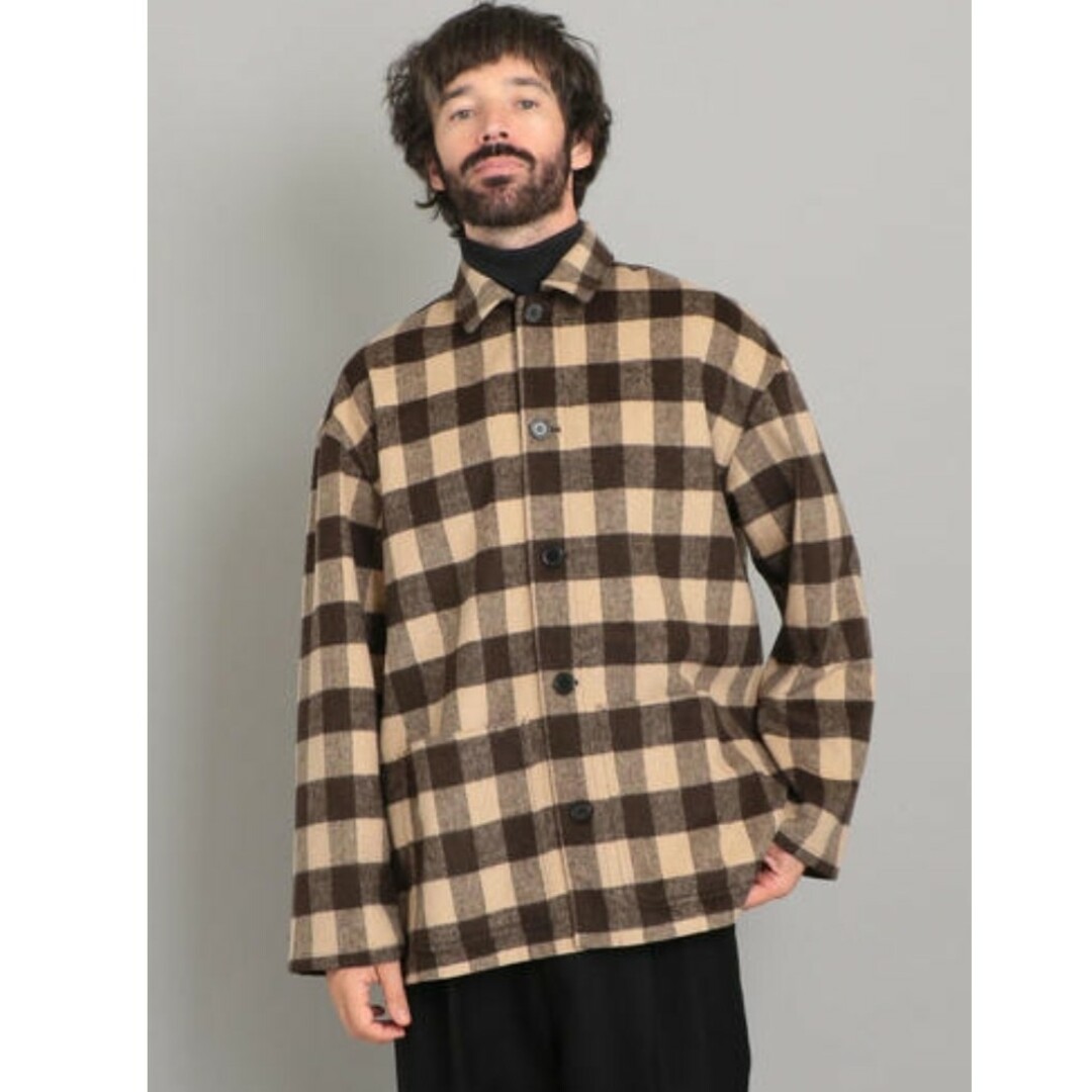 【限定品】JOHNSON WOOLEN MILLS カバーオール L