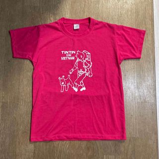 ティンティンTシャツ　ローズピンク　150(Tシャツ/カットソー)