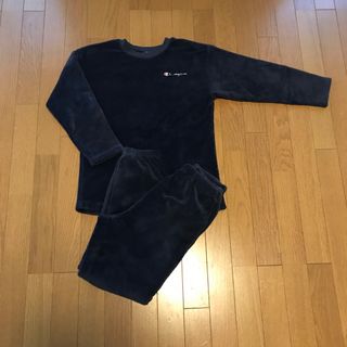 チャンピオン(Champion)の値下げ▶︎champion キッズ　ルームウェア　150cm ネイビー(ジャケット/上着)