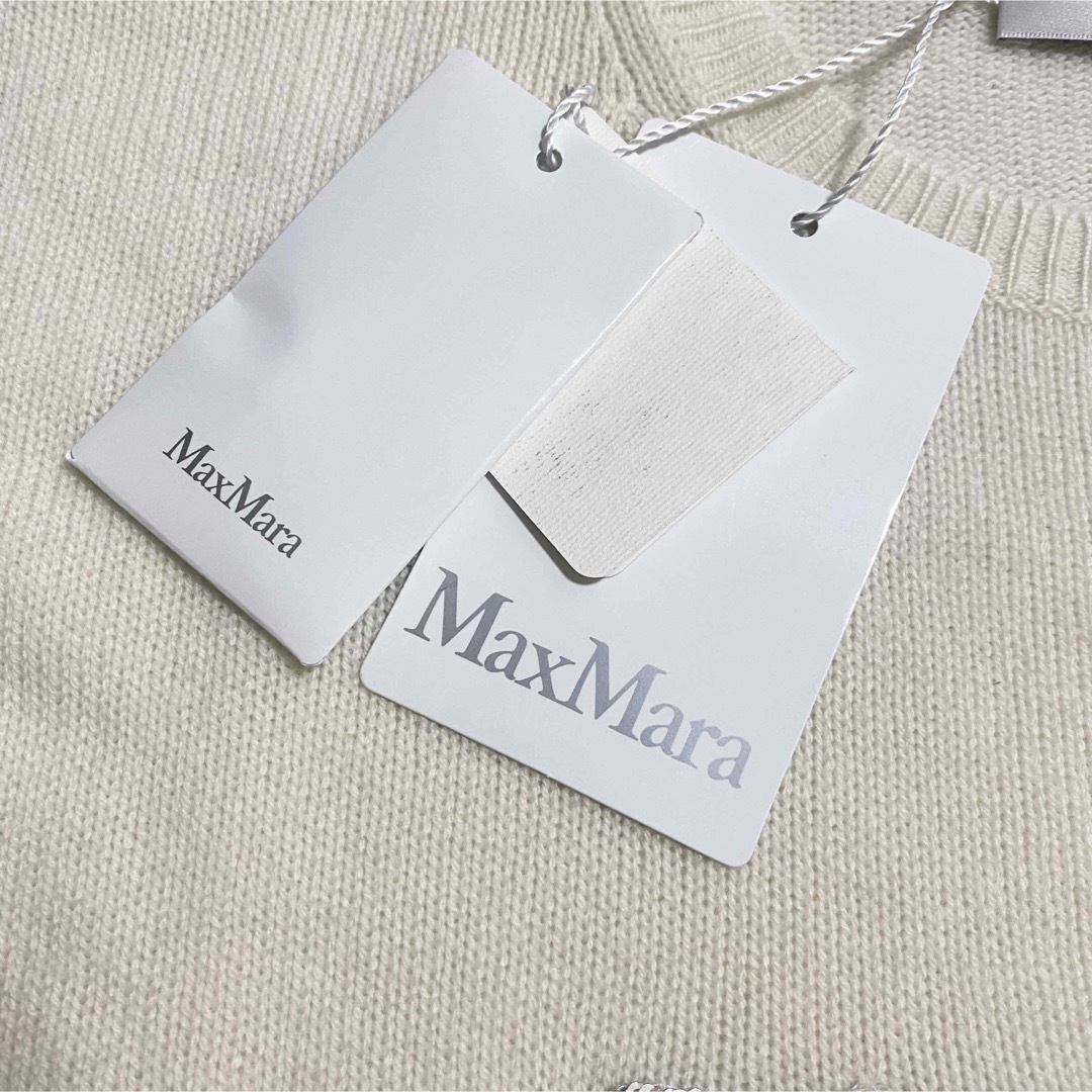 新品未使用！送料込み★Max Mara★ビジューニット