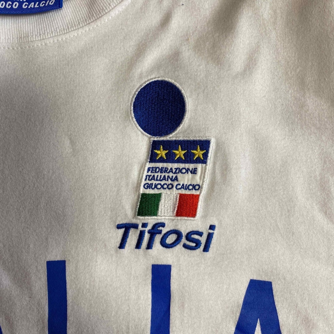 メンズ サッカーウェア Tシャツ ITALIA サイズL ナショナルチーム スポーツ/アウトドアのサッカー/フットサル(ウェア)の商品写真