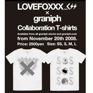 グラニフ(Design Tshirts Store graniph)のgraniph×CSS グラニフ LOVEFOXXXデザイン バンドT(Tシャツ/カットソー(半袖/袖なし))