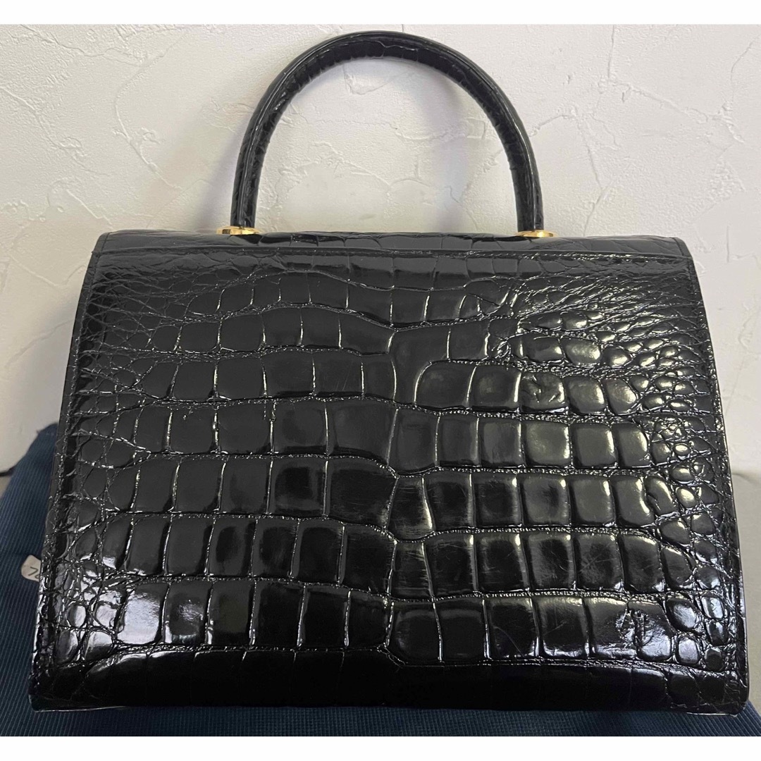 GENUINE CROCODILE SKIN ハンドバッグ クロコダイル