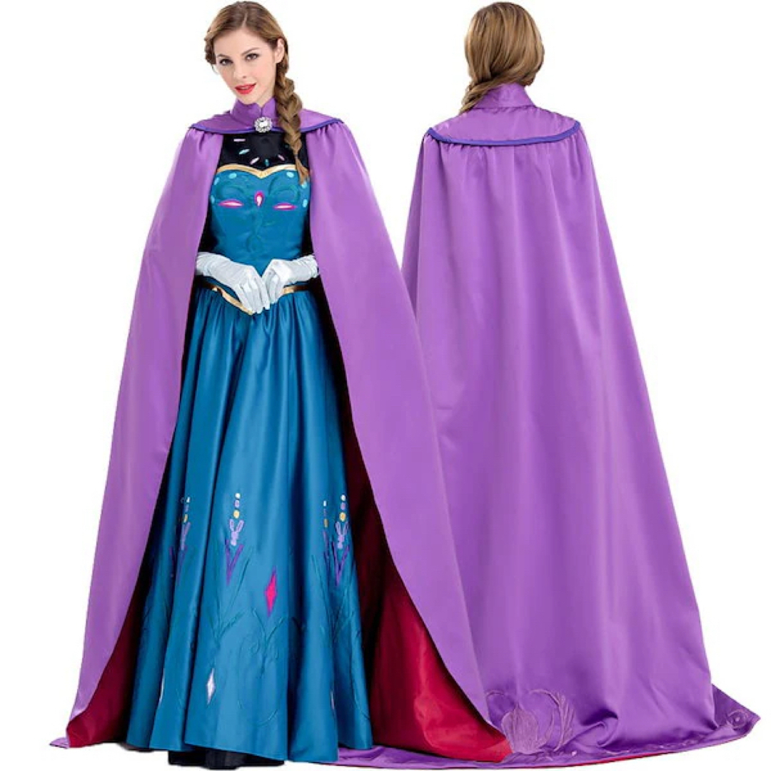 【値下げしました】アナと雪の女王　エルサ　仮装　コスプレ　戴冠式　ディズニー