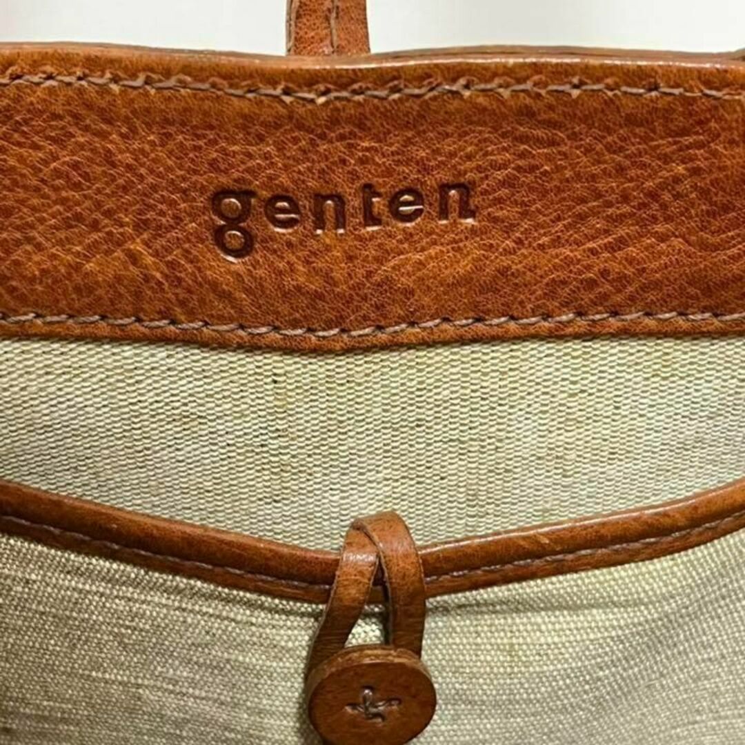 genten(ゲンテン)のgenten ゲンテン ミニ レザー ハンドバッグ レディースのバッグ(ハンドバッグ)の商品写真