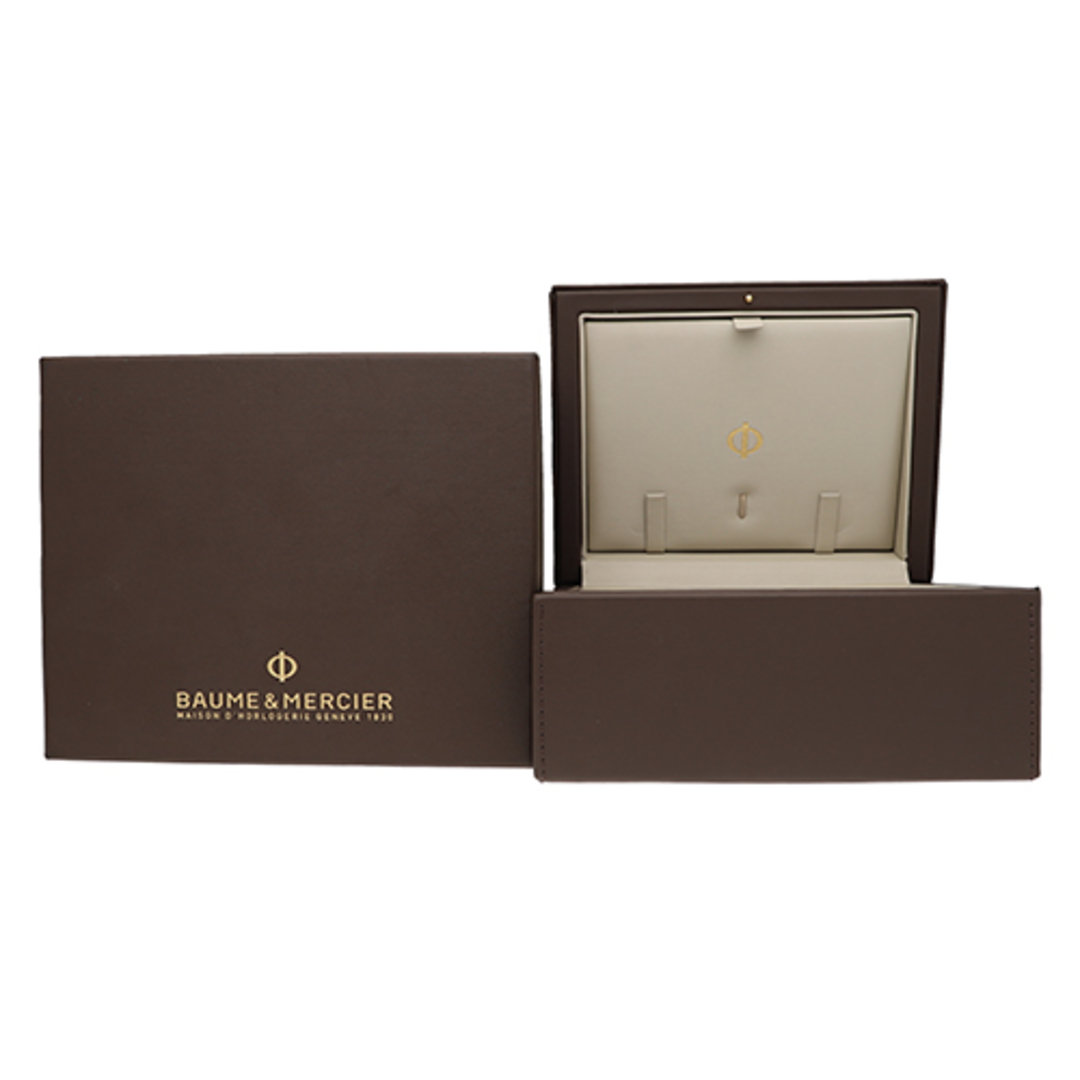 【103998】Baume & Mercier ボーム＆メルシェ  Ｍ0A10141 クリフトン アイボリーダイヤル SS 自動巻き ギャランティーカード 純正ボックス 腕時計 時計 WATCH メンズ 男性 男 紳士