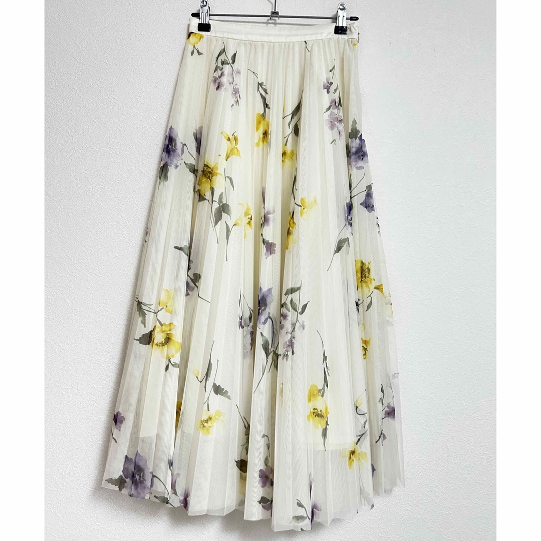 Noela(ノエラ)のノエラ　チュールプリントスカート　Noela レディースのスカート(ロングスカート)の商品写真