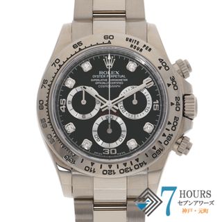 ロレックス(ROLEX)の【107771】ROLEX ロレックス  116509G コスモグラフデイトナ ８PD ブラックダイヤル ランダム番 WG 自動巻き ギャランティーカード 純正ボックス 腕時計 時計 WATCH メンズ 男性 男 紳士【中古】(腕時計(アナログ))