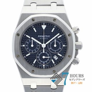 オーデマピゲ(AUDEMARS PIGUET)の【108008】AUDEMARS PIGUET オーデマ・ピゲ  25860ST.OO.1110ST.03 ロイヤルオーク クロノグラフ ネイビーダイヤル SS 自動巻き 保証書 純正ボックス 腕時計 時計 WATCH メンズ 男性 男 紳士【中古】(腕時計(アナログ))