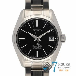 セイコー(SEIKO)の【108092】SEIKO セイコー  SBGH005/9S85-00A0 メカニカルハイビート ブラックダイヤル SS 自動巻き 当店オリジナルボックス 腕時計 時計 WATCH メンズ 男性 男 紳士【中古】(腕時計(アナログ))