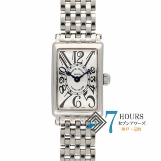 フランクミュラー(FRANCK MULLER)の【108219】FRANCK MULLER フランクミュラー  802QZ ロングアイランド シルバーダイヤル SS クオーツ 当店オリジナルボックス 腕時計 時計 WATCH レディース 女性 女【中古】(腕時計)