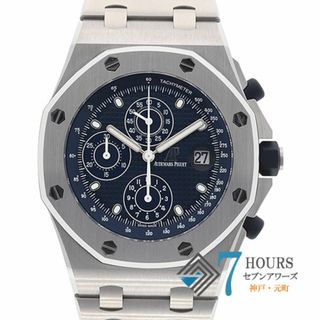 オーデマピゲ(AUDEMARS PIGUET)の【109118】AUDEMARS PIGUET オーデマ・ピゲ  26237ST.OO.1000ST.01 ロイヤルオークオフショア クロノ ブルーダイヤル SS 自動巻き ギャランティーカード 純正ボックス 腕時計 時計 WATCH メンズ 男性 男 紳士【中古】(腕時計(アナログ))