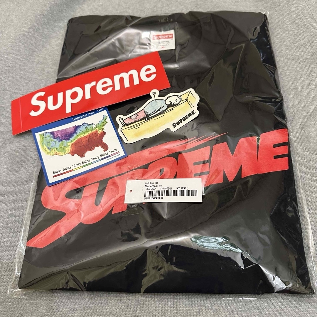 Supreme Mont Blanc Tee Navy XL wtaps 西山徹