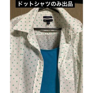 ギャップ(GAP)のGap ドットシャツ　Mサイズ(Tシャツ(半袖/袖なし))