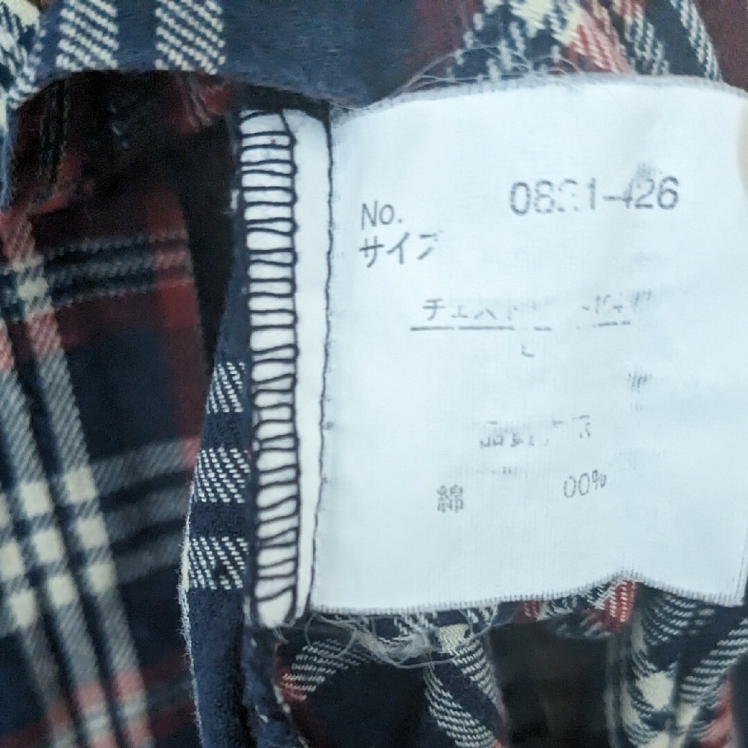 ROPE’(ロペ)の【匿名配送】DOMON　Produce　of ROPE　チェックシャツ　長袖　L メンズのトップス(シャツ)の商品写真