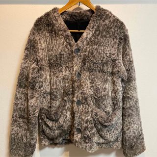 3D SOFT texture  fake fur  フェイクファー　ジャケット